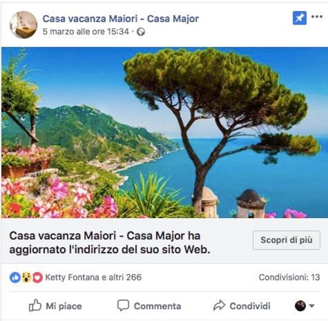 マイオーリ Casa Majorヴィラ エクステリア 写真